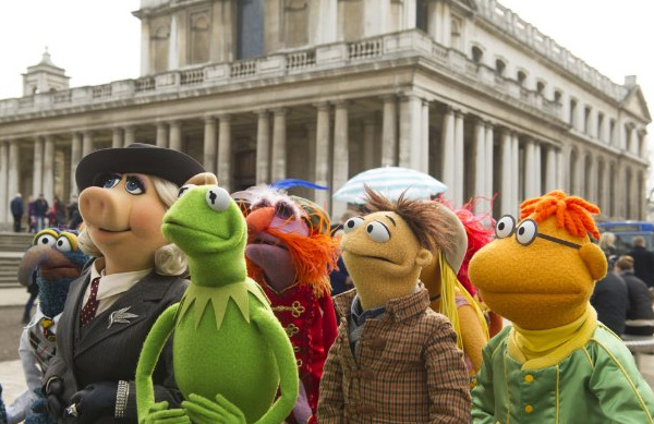 Los Muppets se van de gira mundial en "Muppets Most Wanted".  Foto: Disney Enterprises.