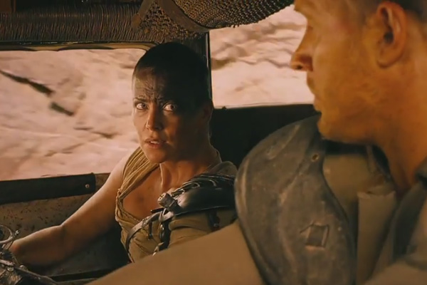 Charlize Theron y Tom Hardy en "Mad Max: Fury Road".  Foto: Warner Bros.