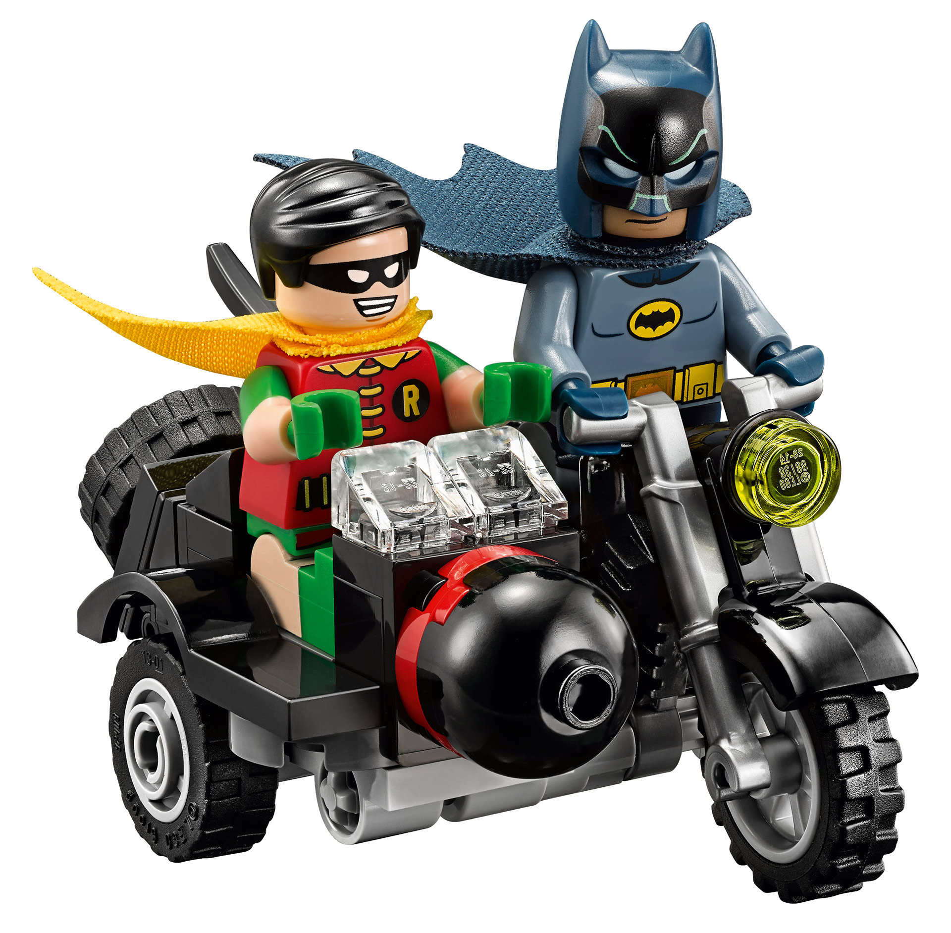 Porque antes Batman no trabajaba solo... el Batcycle, para dos.
