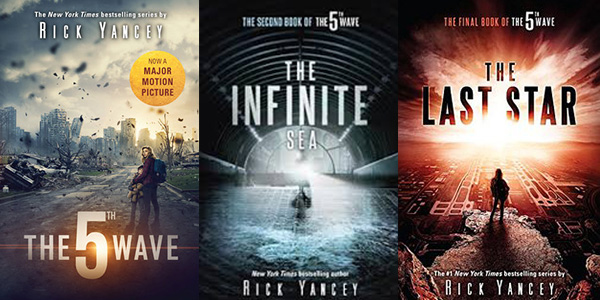 Las tres novelas de "The 5th Wave".
