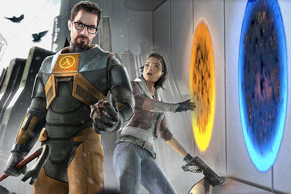 En preproducción los filmes de Half-Life y Portal.  Montaje: Joz Terra.