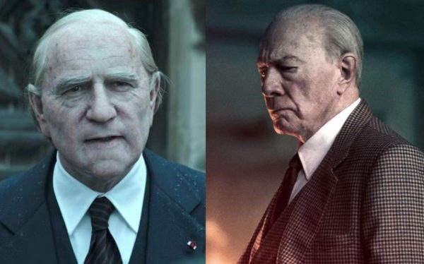 Kevin Spacey (izquierda) y Christopher Plummer (derecha) como Jean Paul Getty