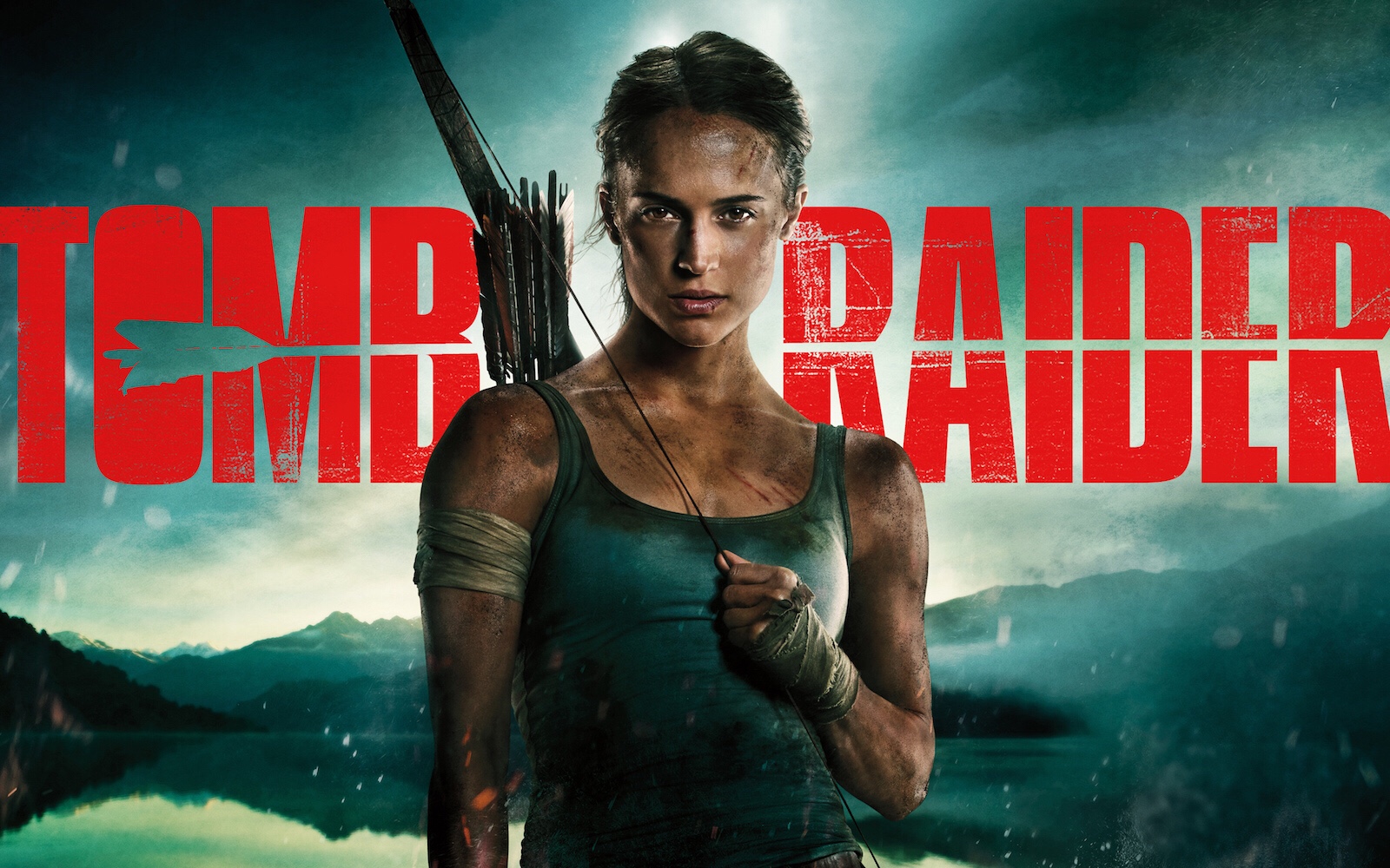 Alicia Vikander como Lara Croft. Crédito: Warner Bros.