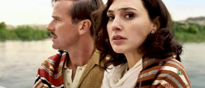 Armie Hammer y Gal Gadot en Death On The Nile.